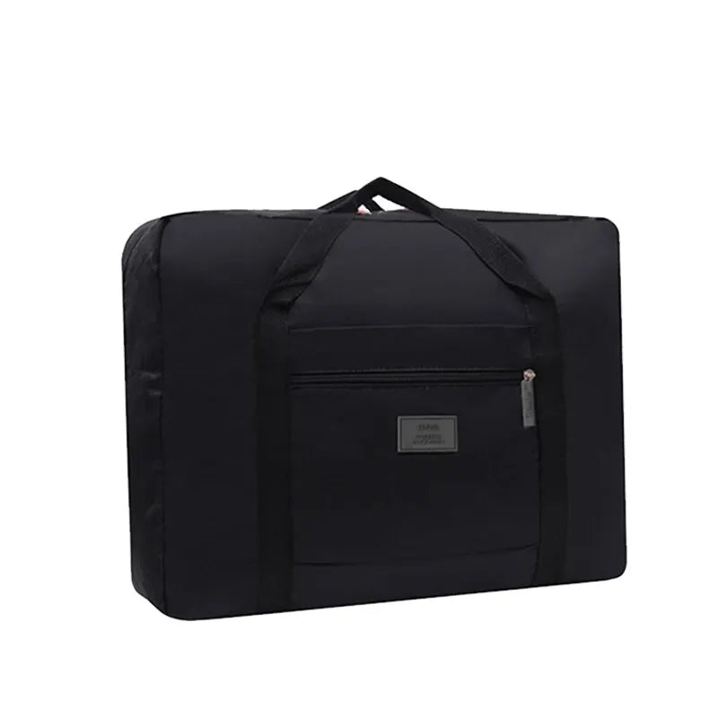 Compact & Foldable Travel Duffel Bag: Lightweight, Gender-Neutral Tote for Convenient Carry-On Luggage, Perfect for Weekends Awa