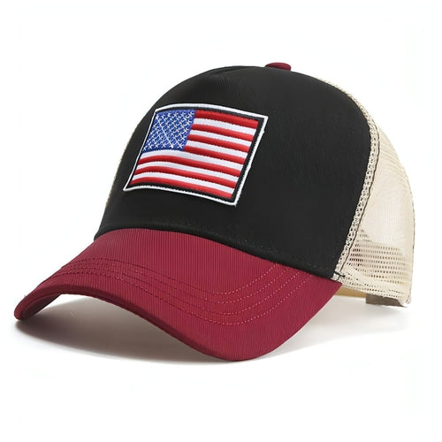 Flag Hat Baseball Cap Four Seasons Outdoor Good Cotton