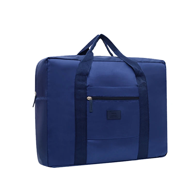 Compact & Foldable Travel Duffel Bag: Lightweight, Gender-Neutral Tote for Convenient Carry-On Luggage, Perfect for Weekends Awa