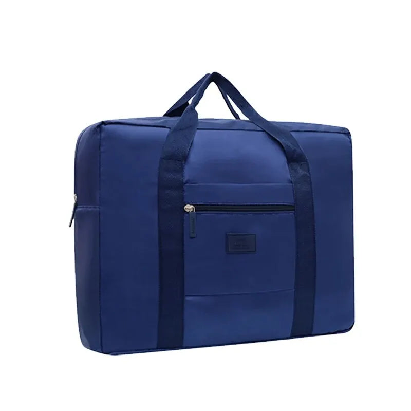 Compact & Foldable Travel Duffel Bag: Lightweight, Gender-Neutral Tote for Convenient Carry-On Luggage, Perfect for Weekends Awa