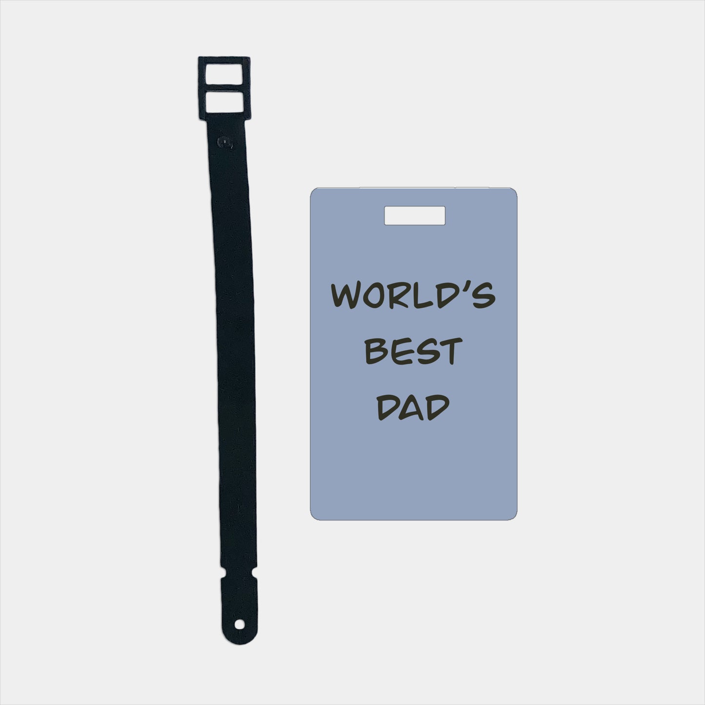World's Best Dad Luggage Tag