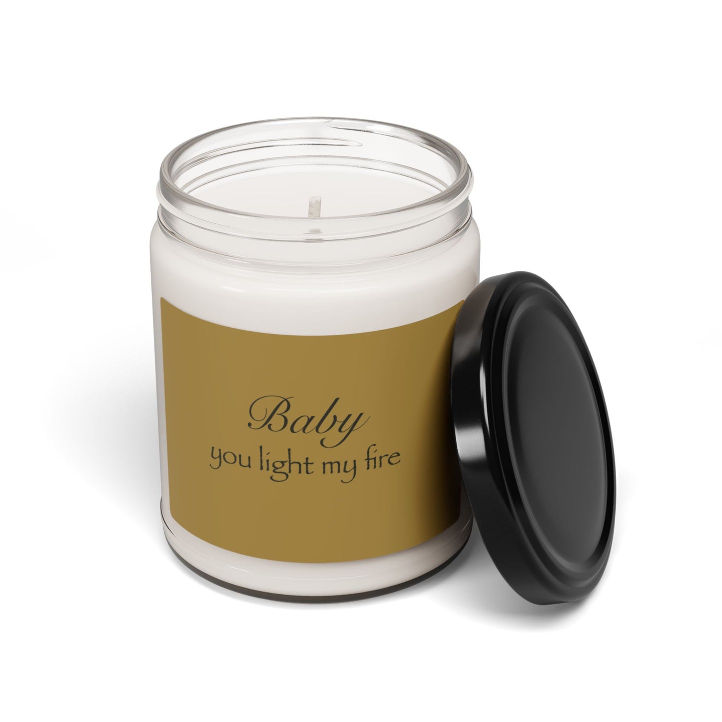 Soy Candle — "Baby You Light My Fire" Romantic 9 oz Scented Candle