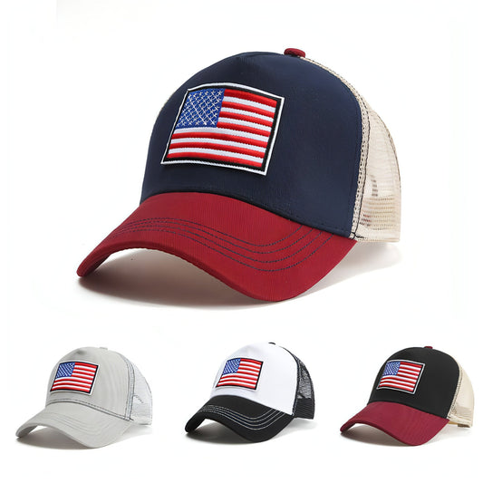 Flag Hat Baseball Cap Four Seasons Outdoor Good Cotton