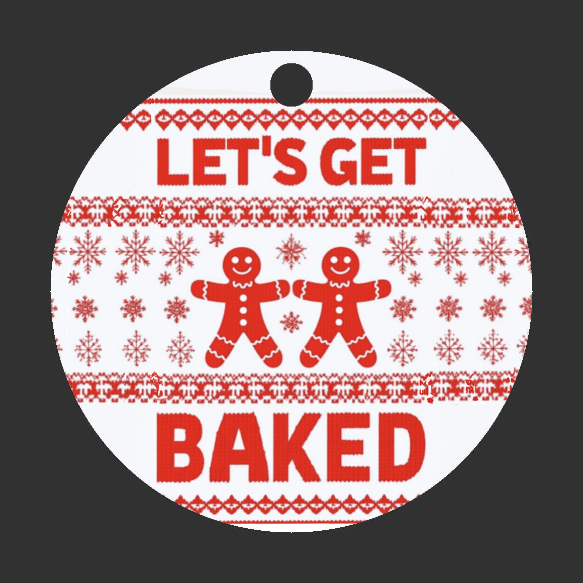 Let’s Get Baked Ornament