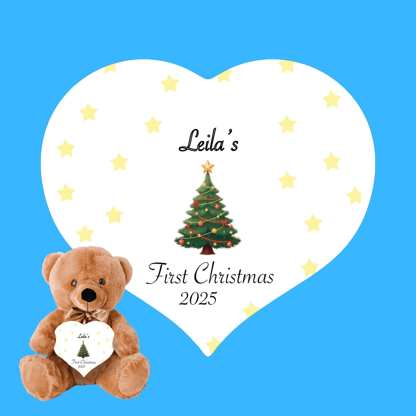 Baby’s First Christmas 2025 Plush Teddy Bear